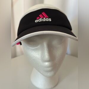 Adidas Black, White and Pink Women's Hat (902)